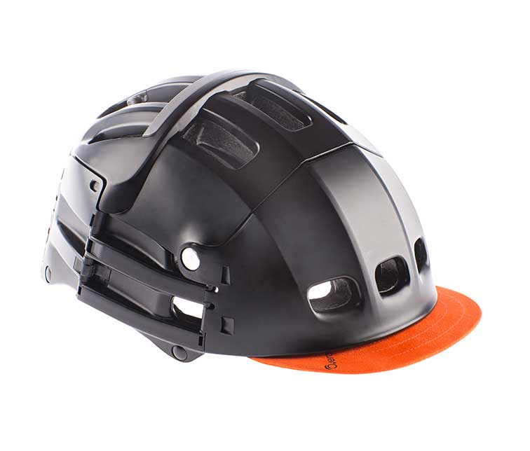 foldable bike helmet hat