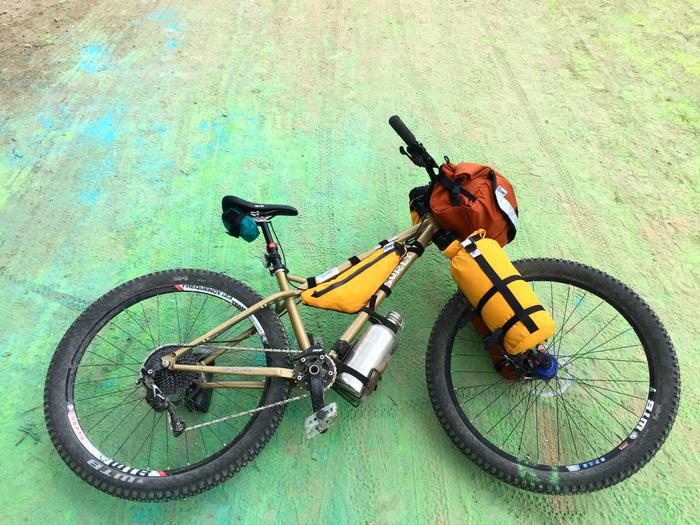 wedge frame bag